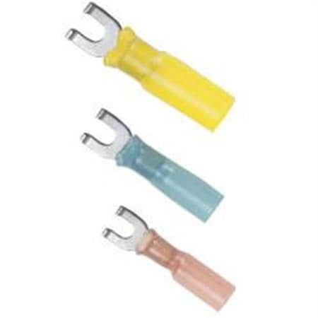 Backseat Ancor 12-10G No. 8 100PC Yell Spd Heat Shrink Connector Yellow BA3270656